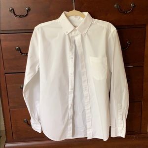 Merona white button down dress shirt